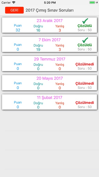 Ehliyet 2018 Çıkmış Sorular screenshot-7