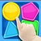 This is a game for step-by-step training of the baby's cognitive ability