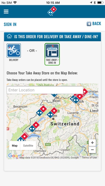 Domino's Pizza Switzerland