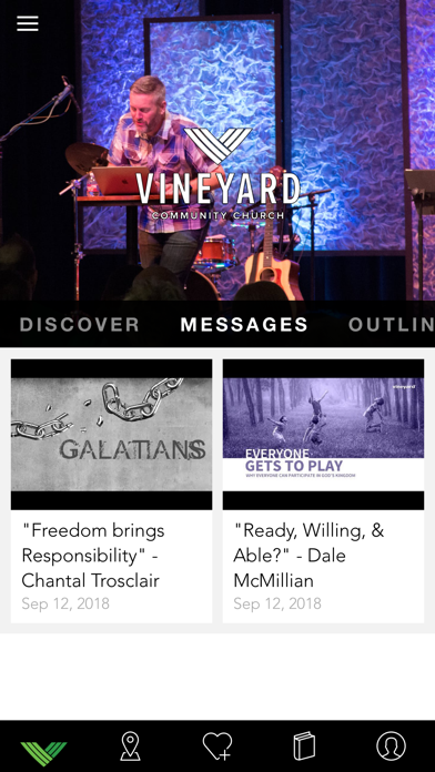 Vineyard Community Church NTX screenshot 2