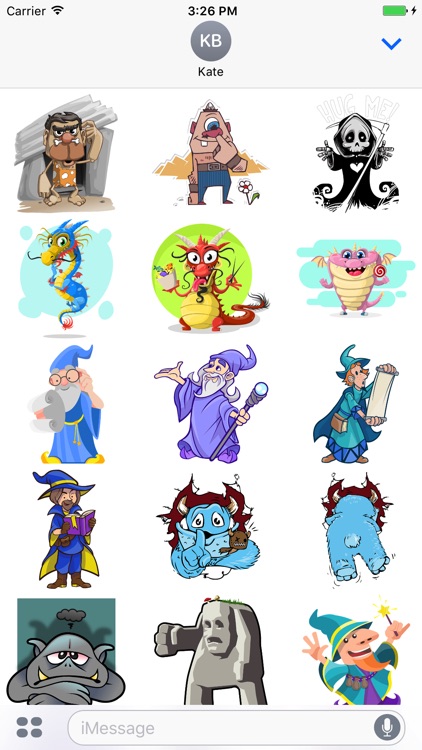 Mythical Creatures Stickers