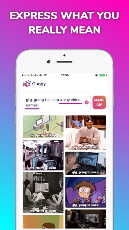 Guggy GIF Keyboard screenshot-3