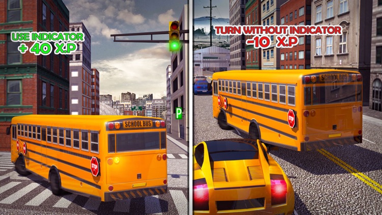 Coach Bus Simulator 3D: Driving School Game