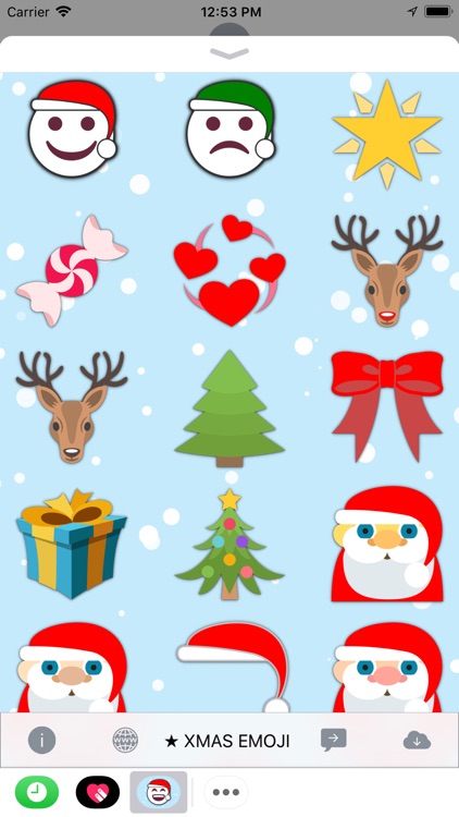 Christmas Emoji • Stickers screenshot-3