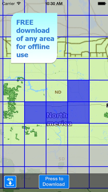 Aqua Map North Dakota Lakes HD screenshot-5