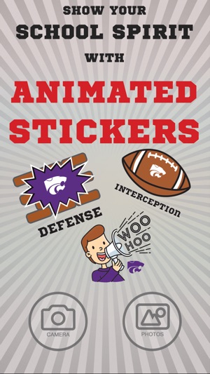 Kansas State Wildcats Animated Selfie Stickers(圖1)-速報App