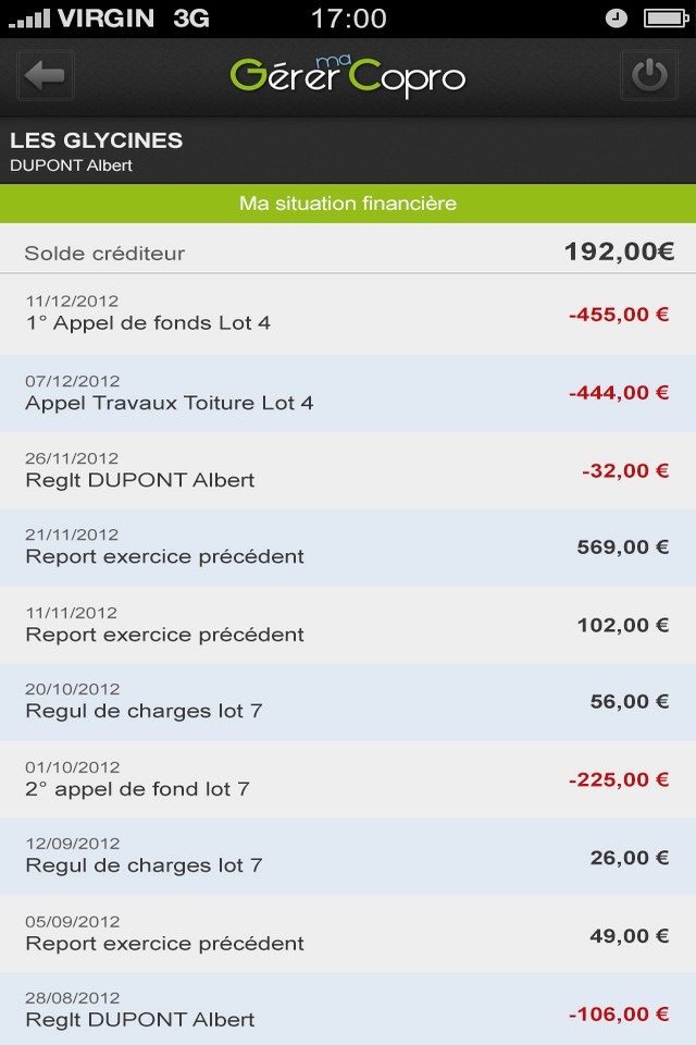 Gérer Ma Copro screenshot 3