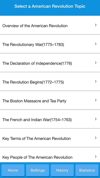 American Revolution History screenshot 2