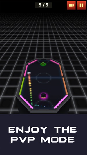 Real Air Hockey - Neon Board(圖3)-速報App