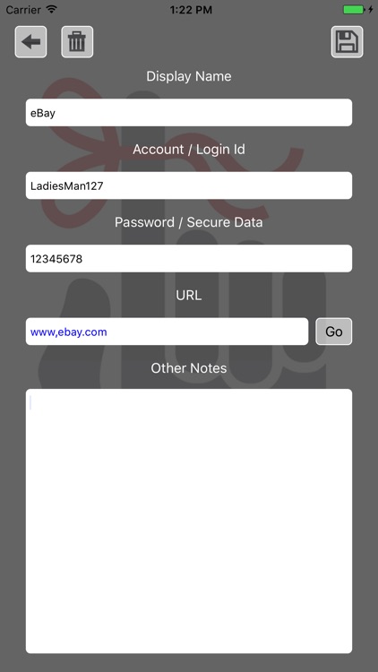 iRemember - Password Manager screenshot-3