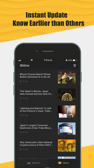 iBitline - Cryptocurrency News screenshot 3