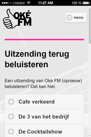 Oké FM screenshot 4
