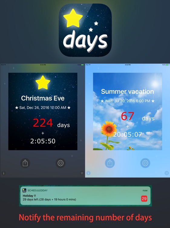 ScheduledDay for iPad