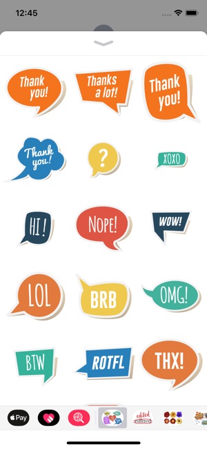 Speech Bubble Sticker Set(圖3)-速報App