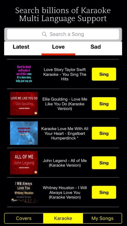 Karaoke Music - Sing, Record, Save on Microphone