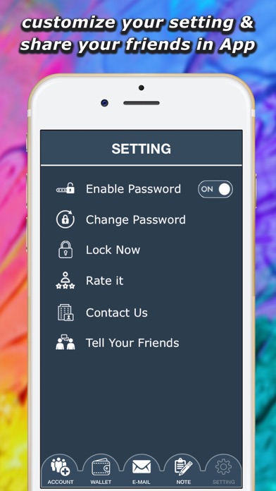 iWallet Secure Your Apps screenshot 4