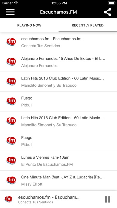 Escuchamos.FM screenshot 2