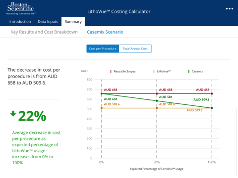 LithoVue™ Costing Calculator screenshot 4