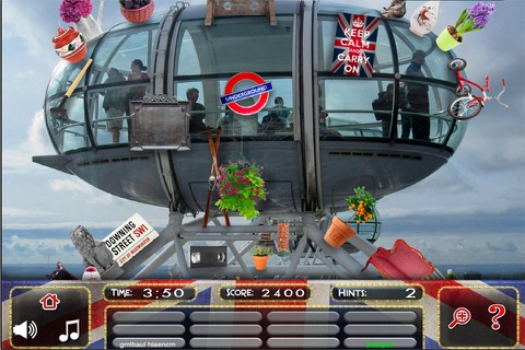 Hidden Objects London Spy Time - náhled