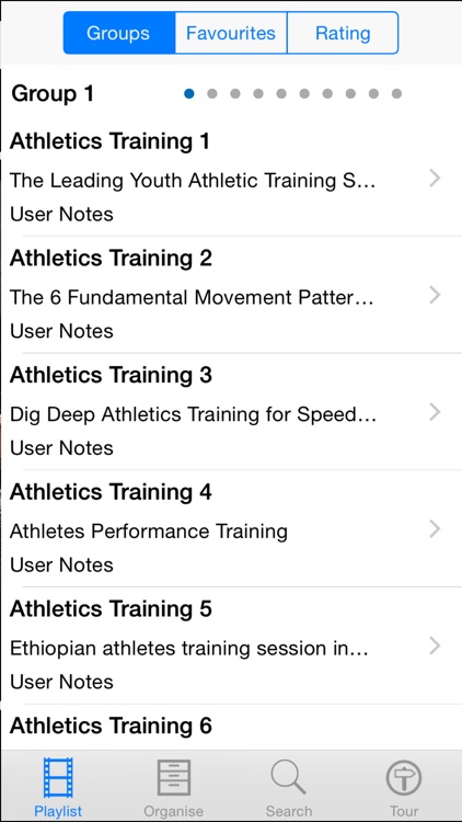 Athletics Training