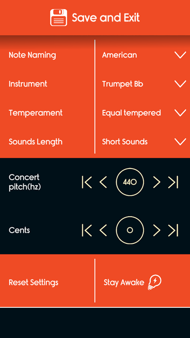 Trumpet Tuner screenshot1