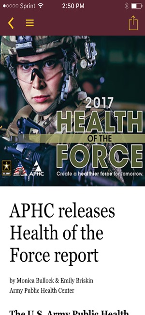 Army Public Health Center(圖2)-速報App