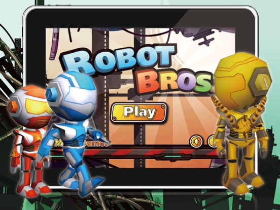 Robot Bros Free screenshot