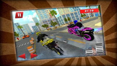 Bike Race Chained Stunts screenshot 4