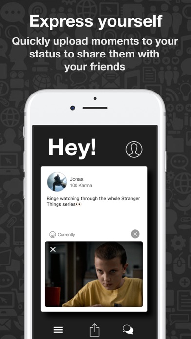 Hey! - The Social Network screenshot 3