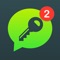 Chat2Me allows you to have your chats safe