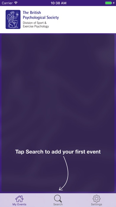 BPS Events App screenshot 2