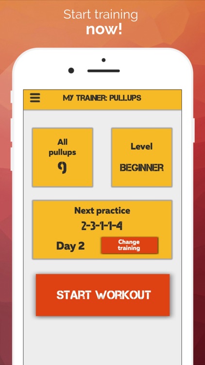 My trainer: pullups