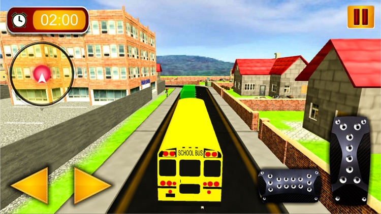 School Bus Driver City Driving