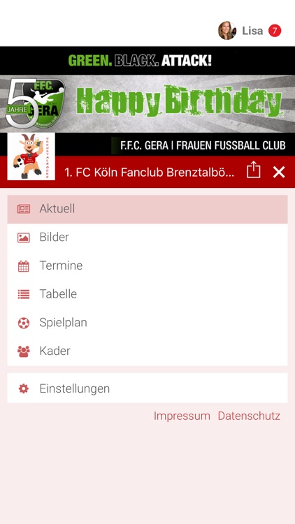 Köln Fanclub Brenztalböcke