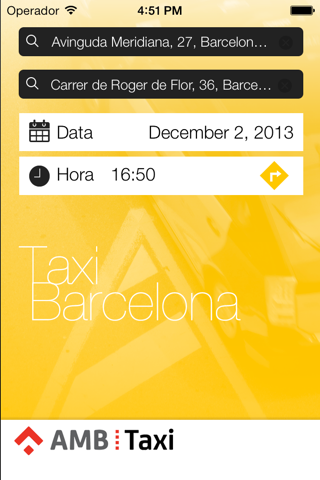 AMB Taxi Barcelona screenshot 2