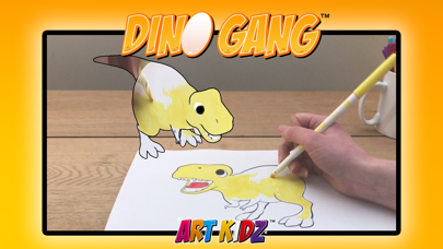 How to cancel & delete ArtKidz: Dino Gang from iphone & ipad 2