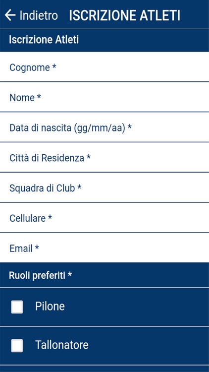 6 Nazioni U14 Seven screenshot-4