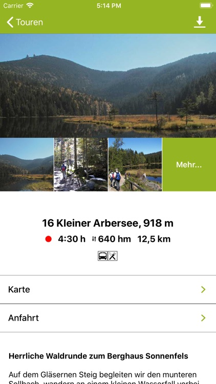 Wanderführer Top-Regionen screenshot-3