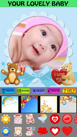 Cute Baby Photo Frames(圖5)-速報App