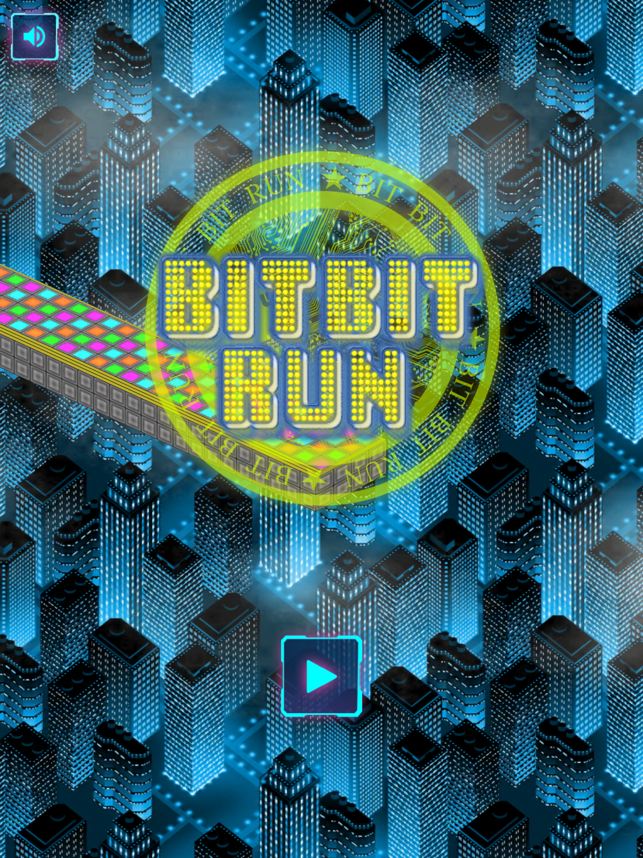 BIT BIT RUN: Crypto fun game, game for IOS