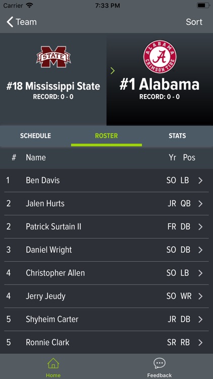 Alabama Football 2018 screenshot-5