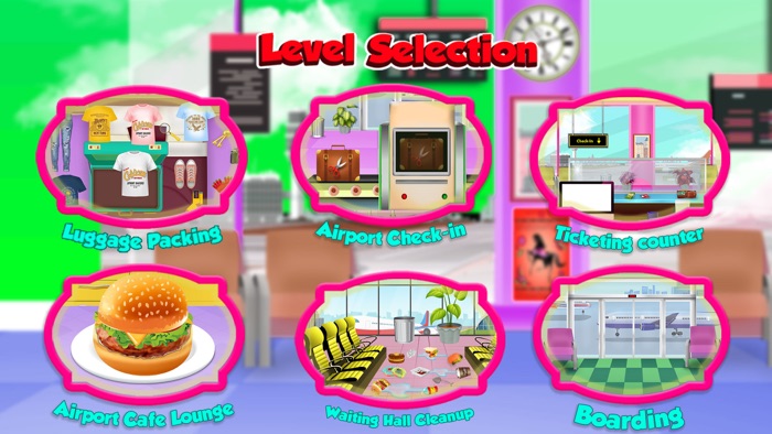 Summer Vacation Airport Trip