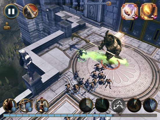Olympus Rising: Hero Defense на iPad