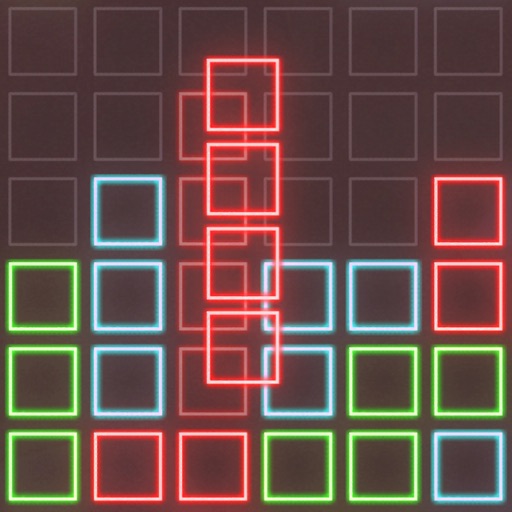 Block Puzzle Glow Icon