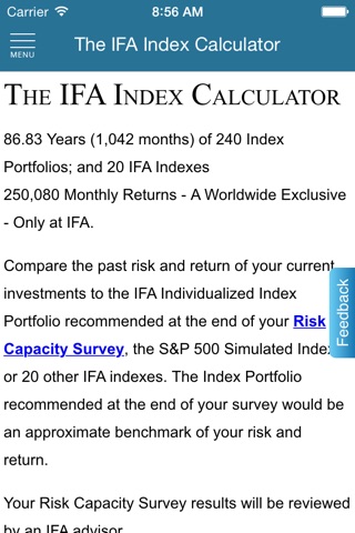 Index Fund Advisors screenshot 3
