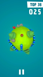 SnakySnake the Spherical Snake Captura de tela 1
