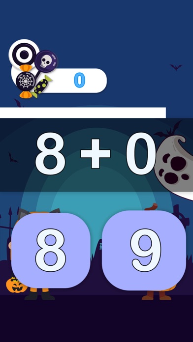 Halloween Math Game 1st Grade screenshot 3
