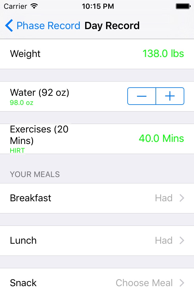 20/20 Diet For Your Life screenshot 4