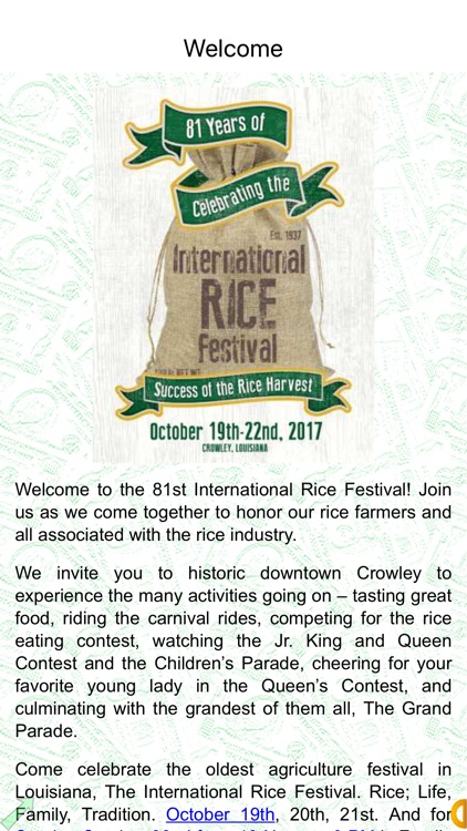 Rice Festival