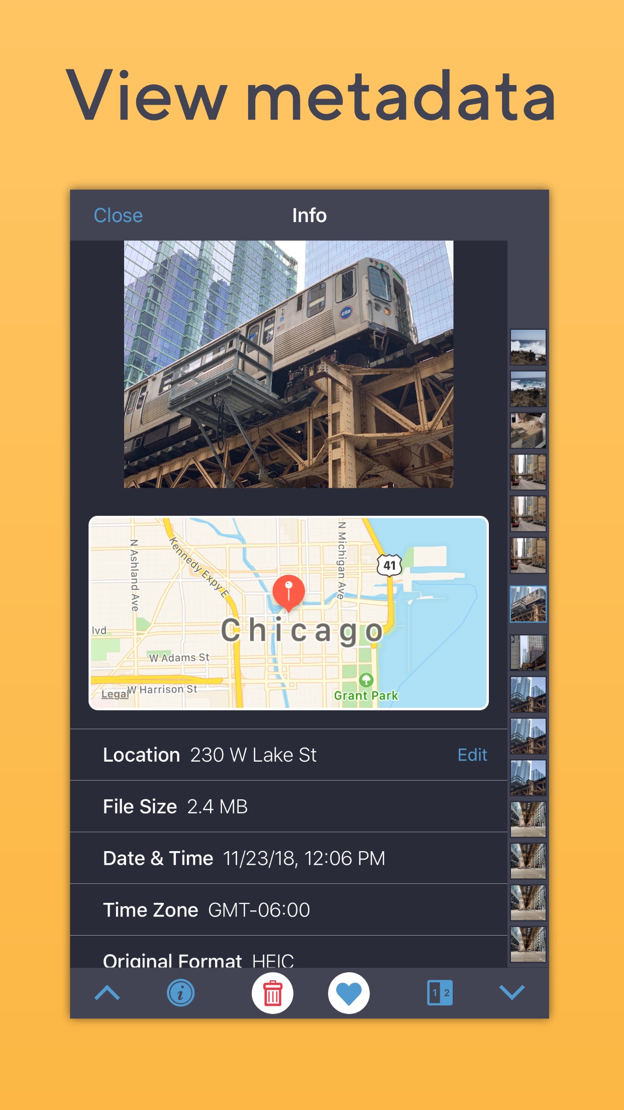 Screenshot do app BestPhotos